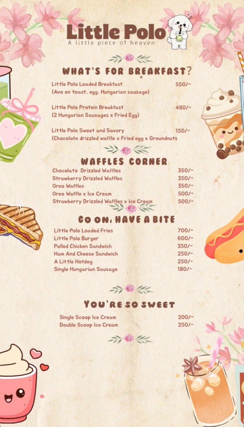 Fresh bites at Little Polo Café